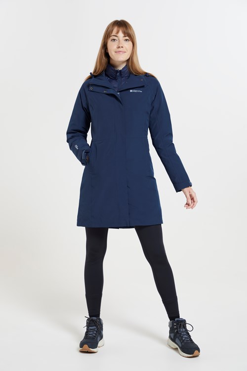 Women s 3 in 1 Long Waterproof jackets for women